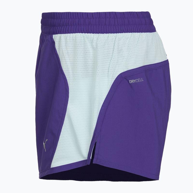 Pantaloni scurți de alergare pentru femei Puma Run Favorite Velocity 3" Shorts violet/blue/silver/black 3