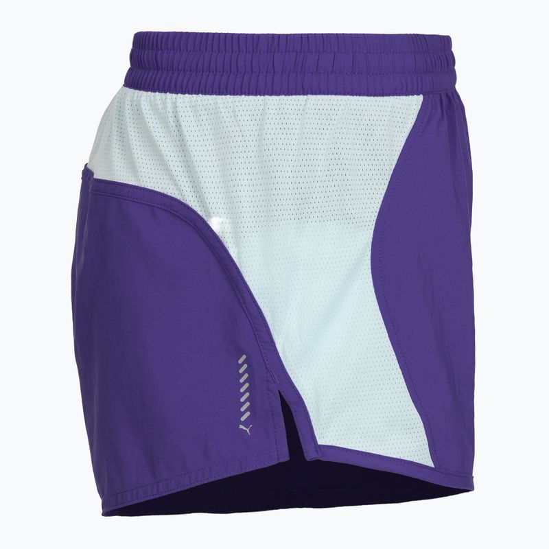 Pantaloni scurți de alergare pentru femei Puma Run Favorite Velocity 3" Shorts violet/blue/silver/black 4