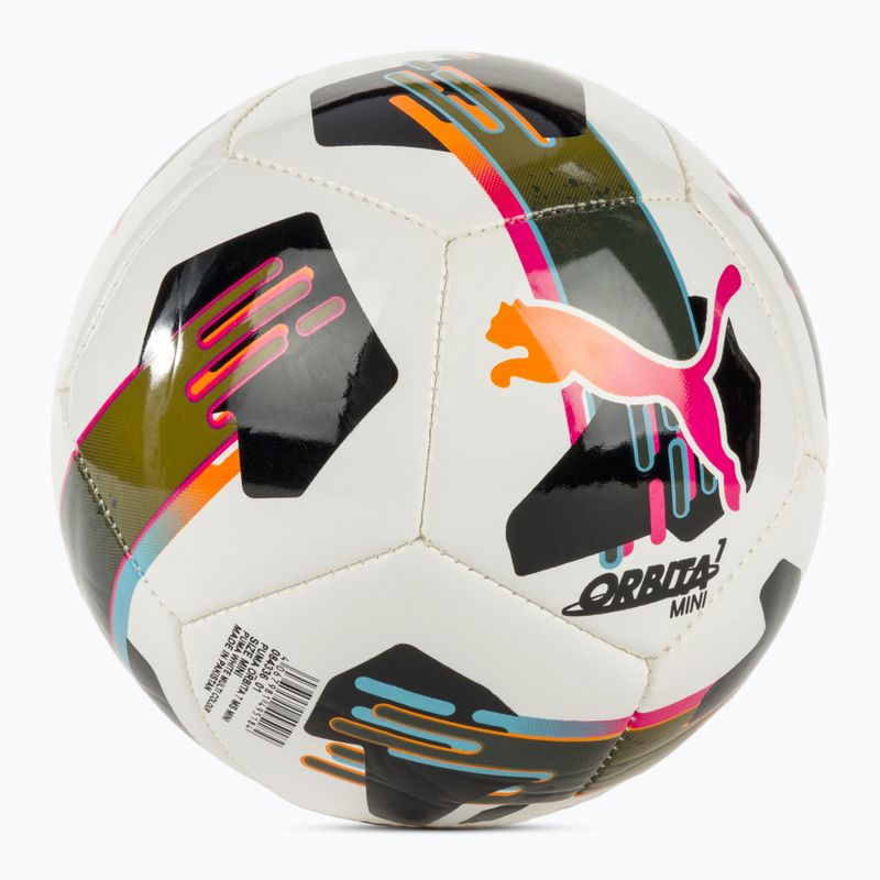 Minge mini de fotbal PUMA Orbita 7 MS puma white/multicolor 2