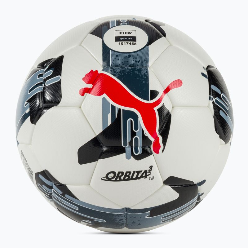 Minge de fotbal PUMA Orbita 3 TB FIFA Quality puma white/puma black mărimea 4