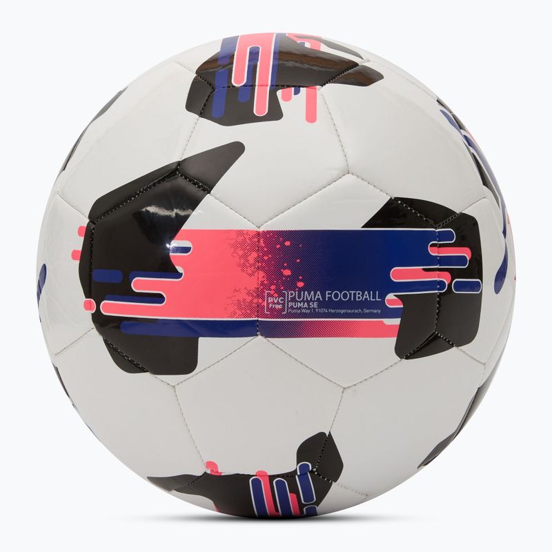 Minge de fotbal PUMA Orbita 6 MS puma white/lapis lazuli/sunset glow mărimea 5 2