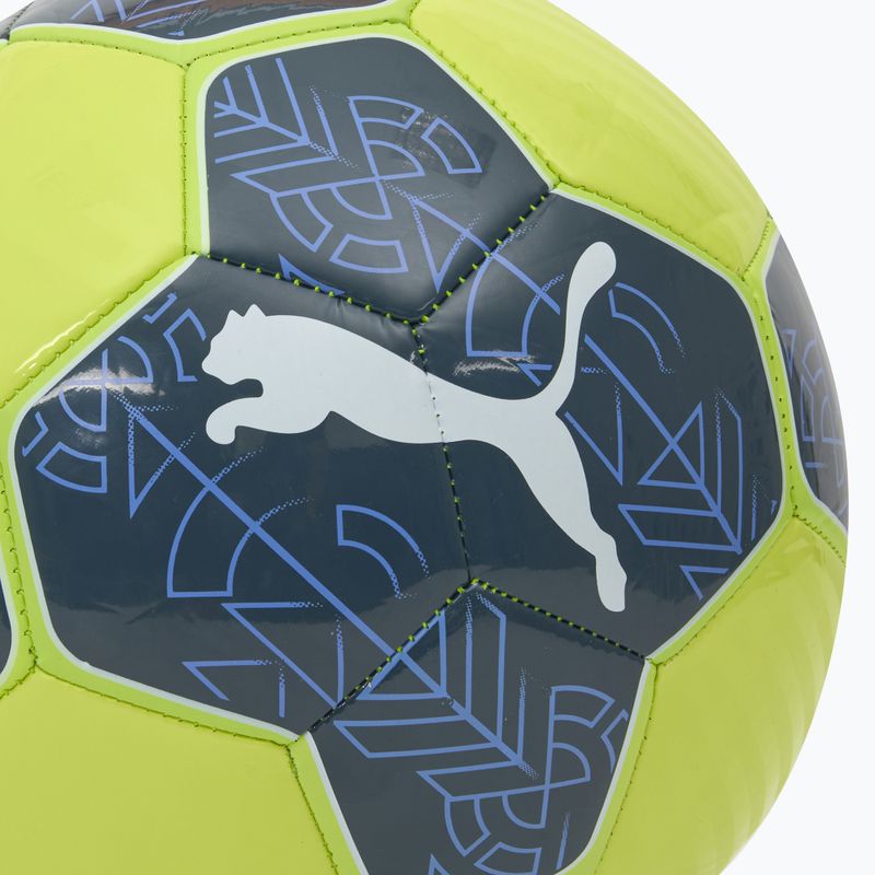Minge de fotbal PUMA Prestige fizzy apple/grey skies mărimea 3 3