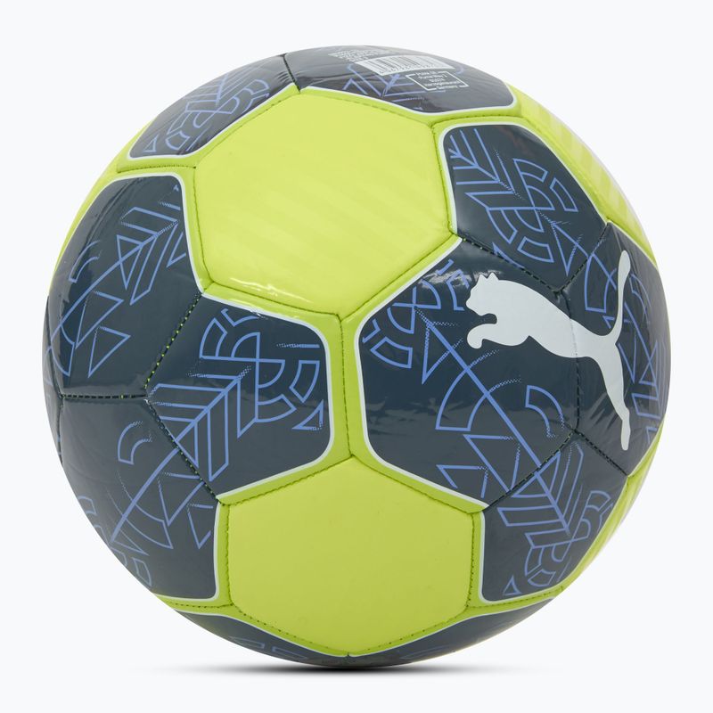 Minge de fotbal PUMA Prestige fizzy apple/grey skins mărimea 3 2