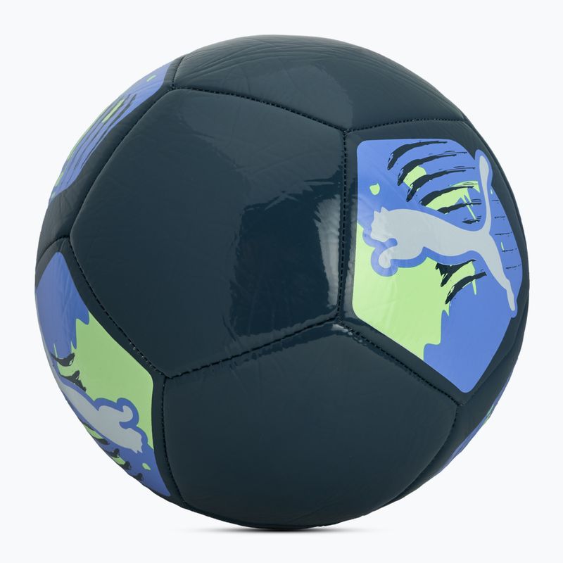 Minge de fotbal PUMA Big Cat fizzy apple/elektro purple mărimea 4 2