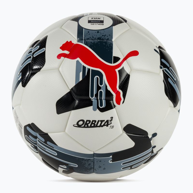 Minge de fotbal PUMA Orbita 3 TB FIFA Quality puma white/puma black mărimea 5