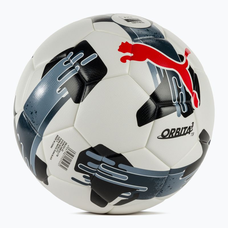 Minge de fotbal PUMA Orbita 3 TB FIFA Quality puma white/puma black mărimea 5 2