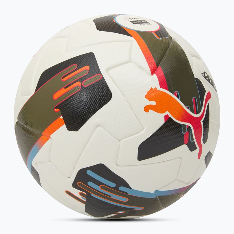 Minge de fotbal PUMA Orbita 2 TB FIFA Quality Pro puma white/multicolor mărimea 5 2