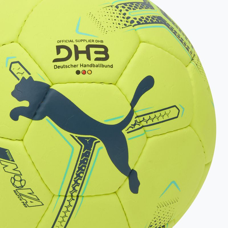 Minge de handbal PUMA Nova Match Pro fizzy apple/grey skies mărime 2 3