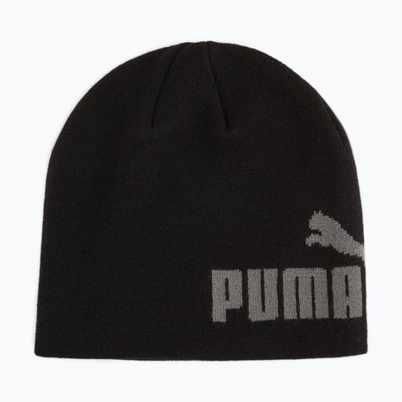 Căciulă de iarnă pentru copii PUMA Essentials No 1 Logo Cuffless Jr puma black