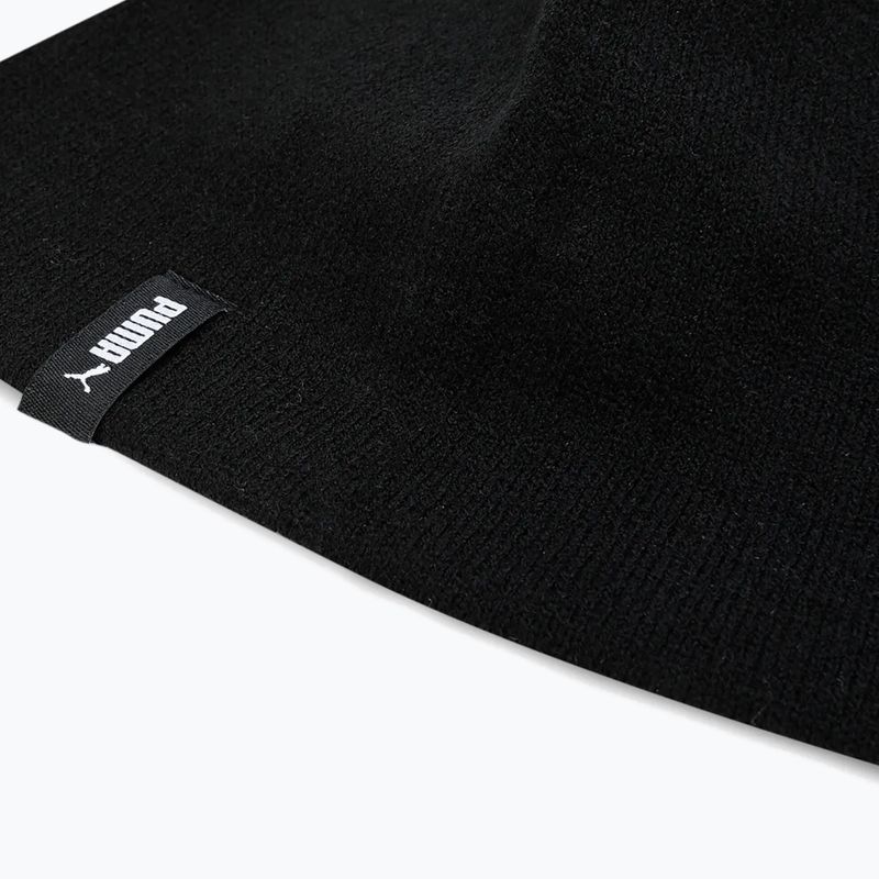 Căciulă de iarnă pentru copii PUMA Essentials No 1 Logo Cuffless Jr puma black