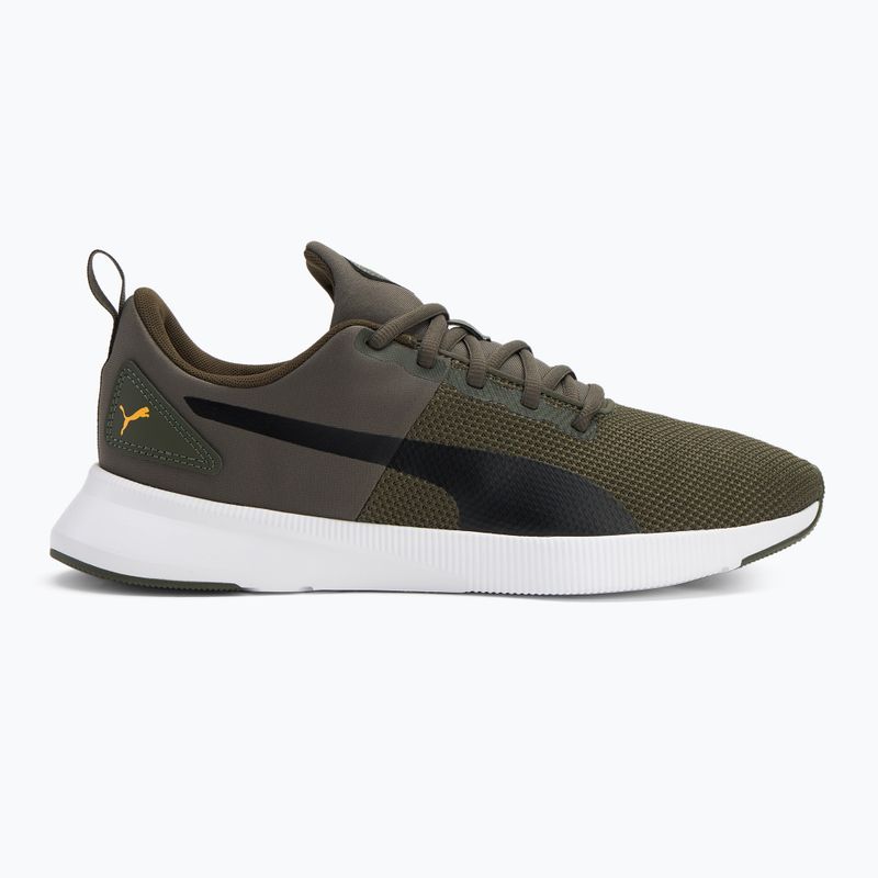 Încălțăminte de alergare PUMA Flyer Runner dark olive/puma black/sunset stream 2