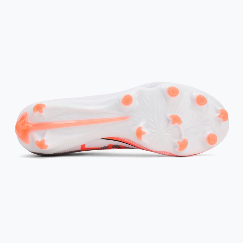 Încălțăminte de fotbal pentru bărbați PUMA Ultra 5 Match+ FG/AG puma white/puma black/glowing red 4