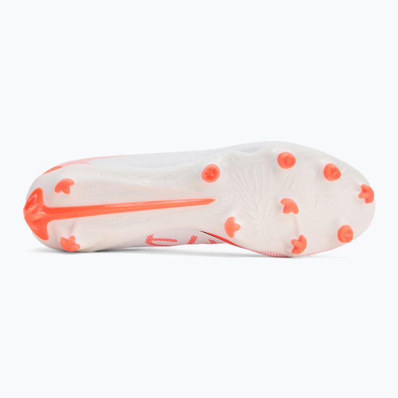 Încălțăminte de fotbal PUMA Ultra 5 Play FG/AG puma white/puma black/glowing red 4