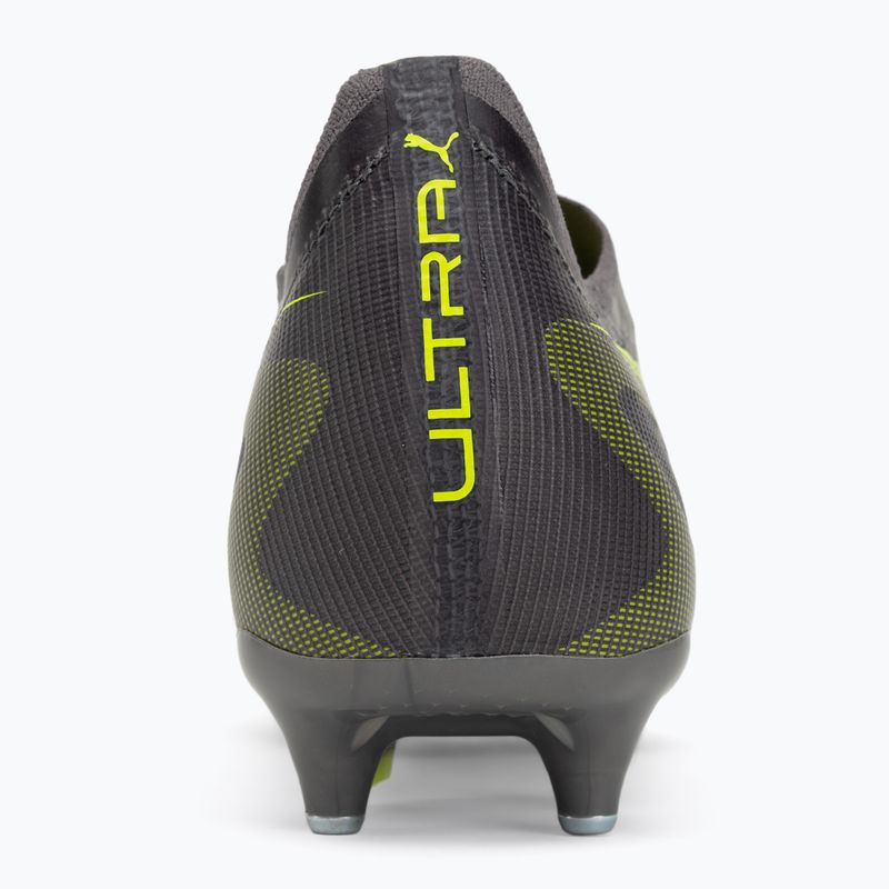 Încălțăminte de fotbal pentru bărbați PUMA Ultra 5 Match MxSG matte aged/yellow alert/puma aged silver 6