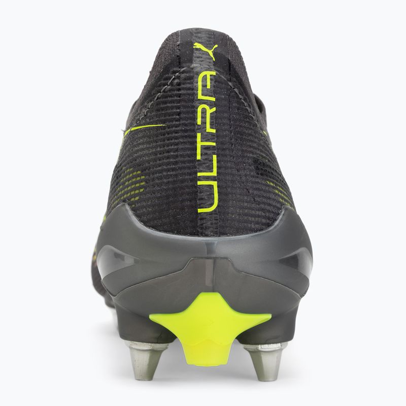 Încălțăminte de fotbal pentru bărbați  PUMA Ultra 5 Ultimate MxSG matte aged silver/yellow alert/sun struck 6