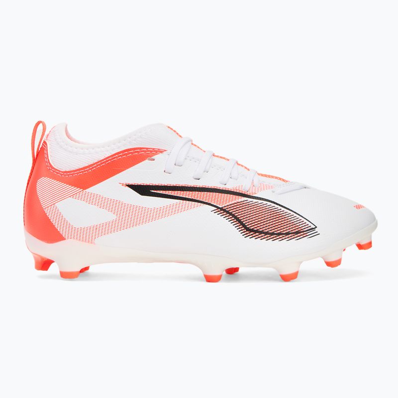 Încălțăminte de fotbal pentru copii PUMA Ultra 5 Match FG/AG Jr puma white/puma black/glowing red 2