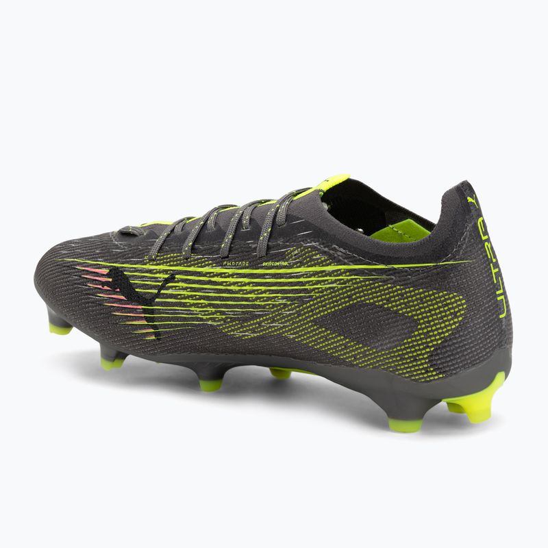 Încălțăminte de fotbal pentru bărbați PUMA Ultra 5 Pro FG/AG matte aged silver/yellow alert/sun struck 2
