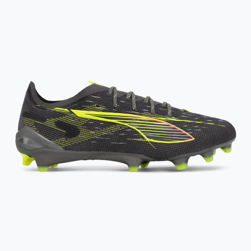Încălțăminte de fotbal pentru bărbați PUMA Ultra 5 Ultimate FG matte aged silver/yellow alert/sun struck 3