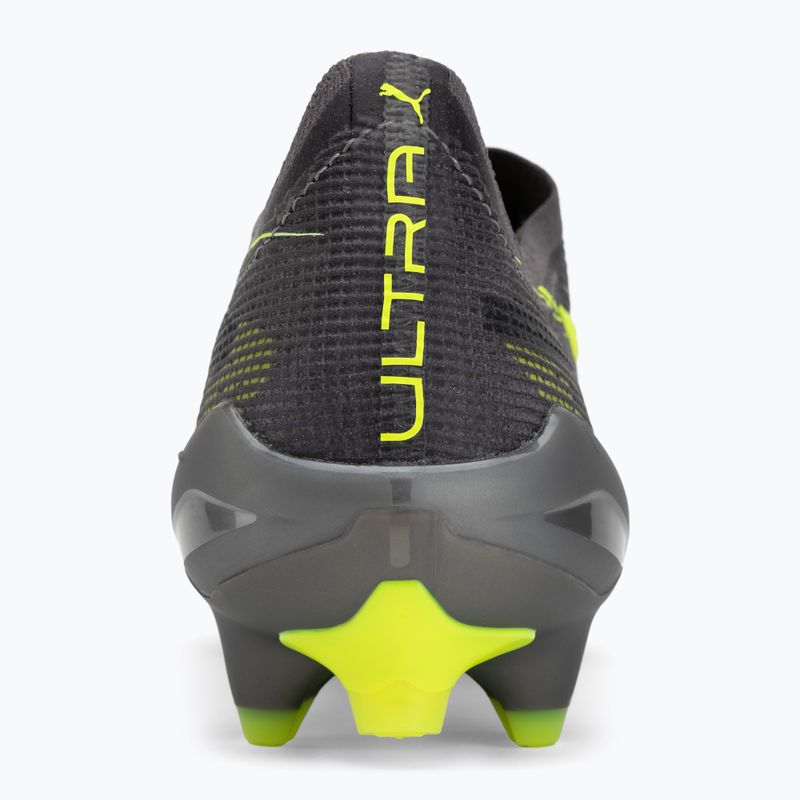 Încălțăminte de fotbal pentru bărbați PUMA Ultra 5 Ultimate FG matte aged silver/yellow alert/sun struck 6