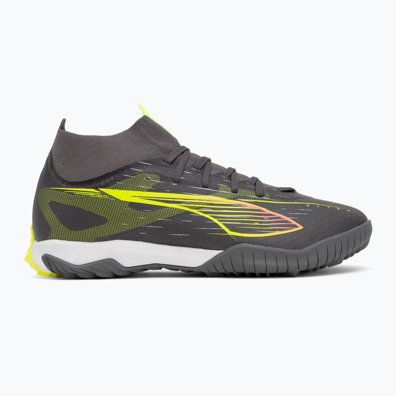 Încălțăminte de fotbal PUMA Ultra 5 Match+ TT matte aged silver/yellow alert/puma aged silver 2