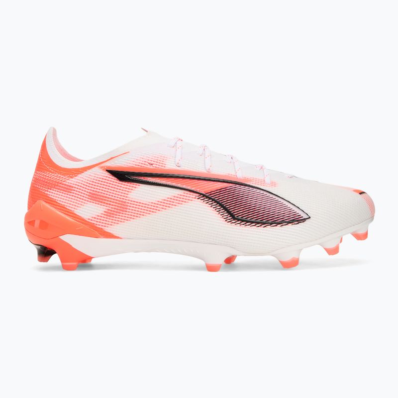 Încălțăminte de fotbal pentru bărbați  PUMA Ultra 5 Ultimate FG puma white/puma black/glowing red 2