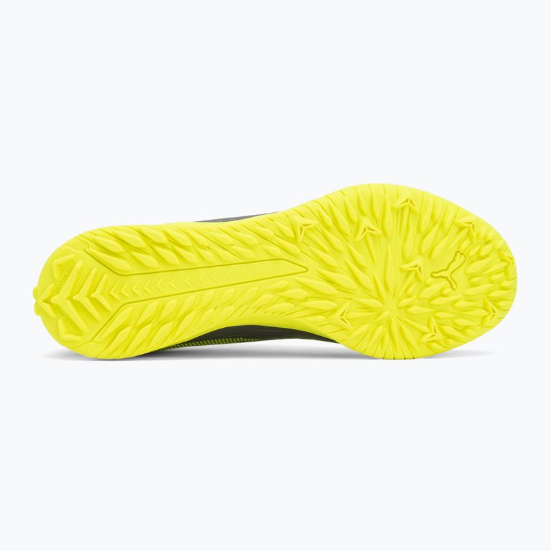 Încălțăminte de fotbal pentru bărbați PUMA Ultra 5 Play TT matte aged silver/yellow alert/puma aged silver 4