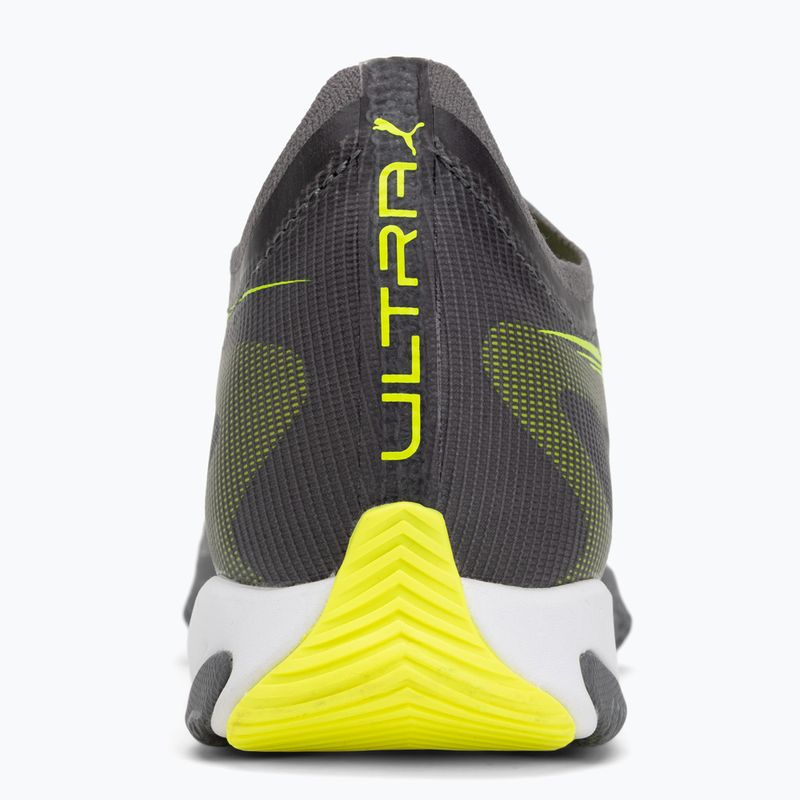 Încălțăminte de fotbal pentru bărbați PUMA Ultra 5 Match It matte aged silver/yellow alert/puma aged silver 6