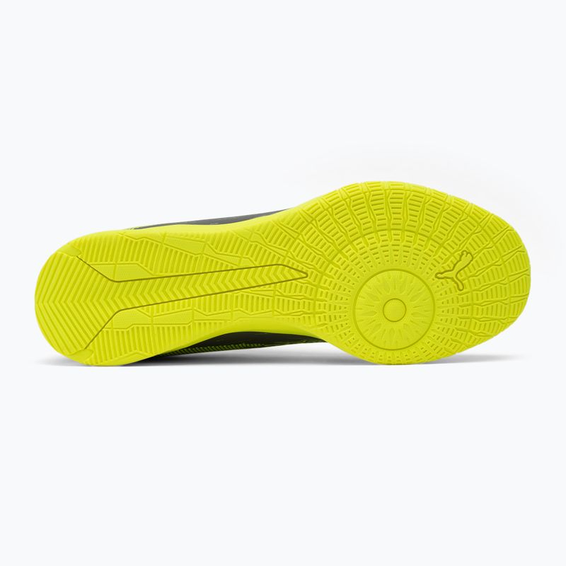 Încălțăminte de fotbal pentru bărbați PUMA Ultra 5 Play IT matte aged silver/yellow alert/puma aged silver 4