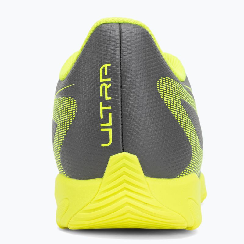Încălțăminte de fotbal pentru bărbați PUMA Ultra 5 Play IT matte aged silver/yellow alert/puma aged silver 6