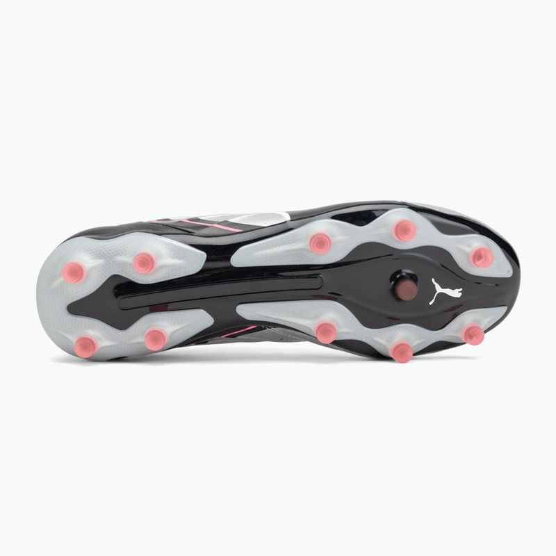 Încălțăminte de fotbal pentru bărbați PUMA King Pro FG/AG puma silver/puma black/sun struck/puma white 4