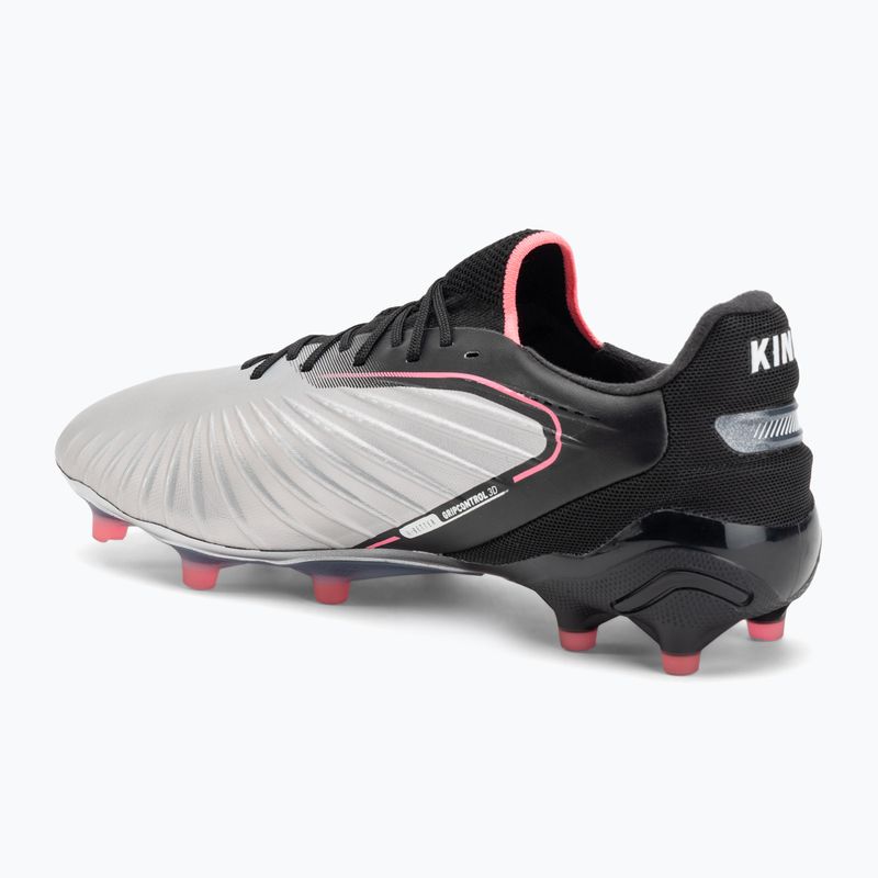 Încălțăminte de fotbal pentru bărbați PUMA King Ultimate FG/AG puma silver/puma black/sun struck/puma white 3