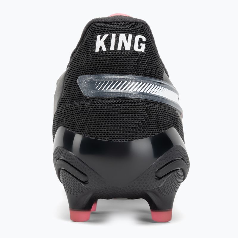 Încălțăminte de fotbal pentru bărbați PUMA King Ultimate FG/AG puma silver/puma black/sun struck/puma white 6