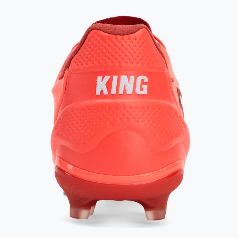 Încălțăminte de fotbal pentru bărbați PUMA King Pro FG/AG glowing red/puma white/red fire 6