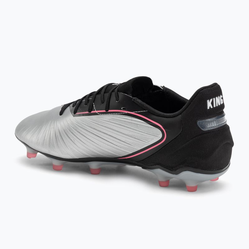 Încălțăminte de fotbal pentru bărbați PUMA King Match FG/AG puma silver/puma black/sun struck/puma white 3
