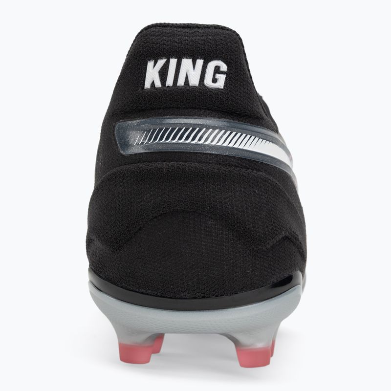 Încălțăminte de fotbal pentru bărbați PUMA King Match FG/AG puma silver/puma black/sun struck/puma white 6