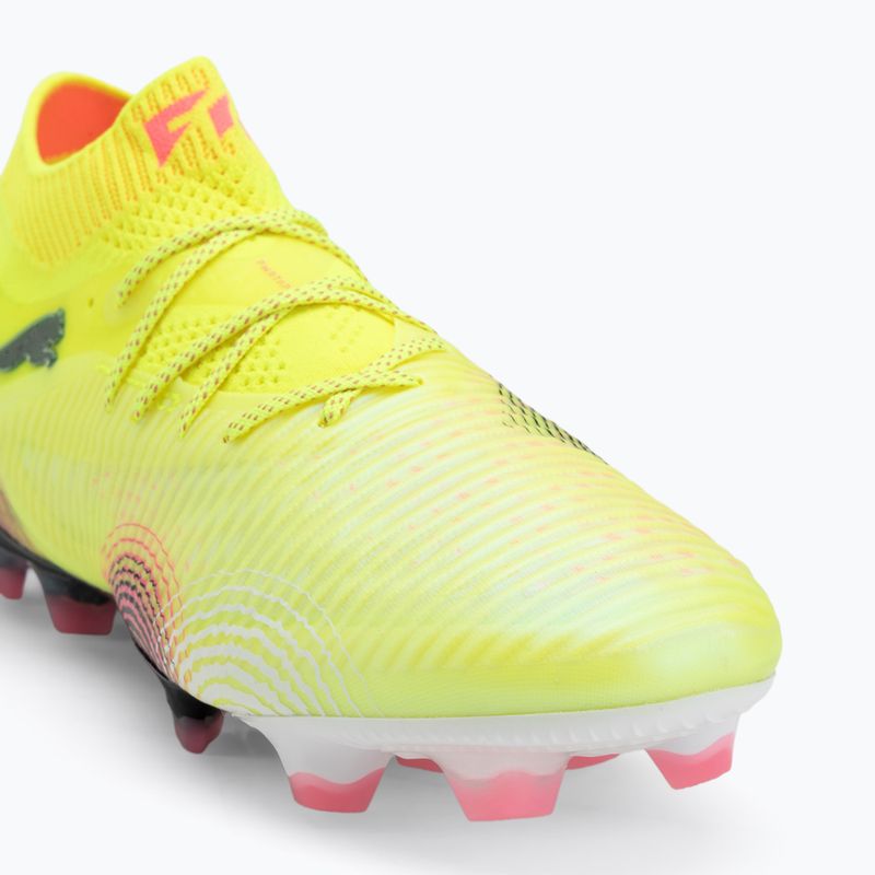 Încălțăminte de fotbal pentru bărbați PUMA Future 8 Ultimate FG yellow alert/puma black/sun struck 7