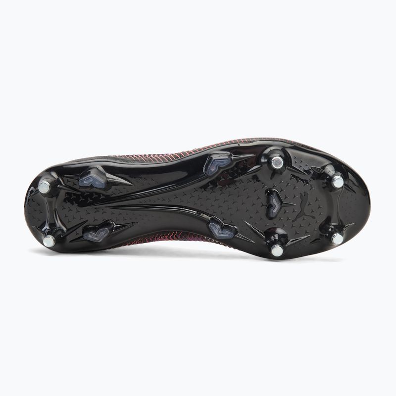 Încălțăminte de fotbal pentru bărbați PUMA Future 8 Match MxSG puma black/ puma white/ glowing red 4