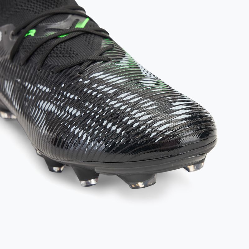 Încălțăminte de fotbal pentru bărbați PUMA Future 8 Match FG/AG puma black/cool light gray/fluo green 7