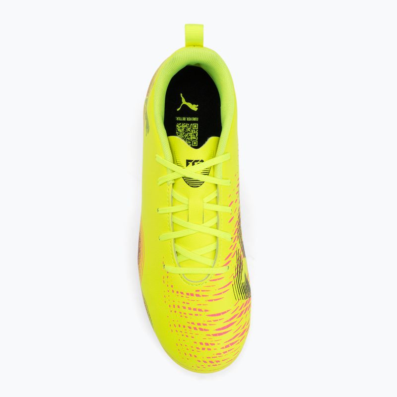Încălțăminte de fotbal pentru copii  PUMA Future 8 Play TT + Mid yellow alert/ puma black/ sun struck 5
