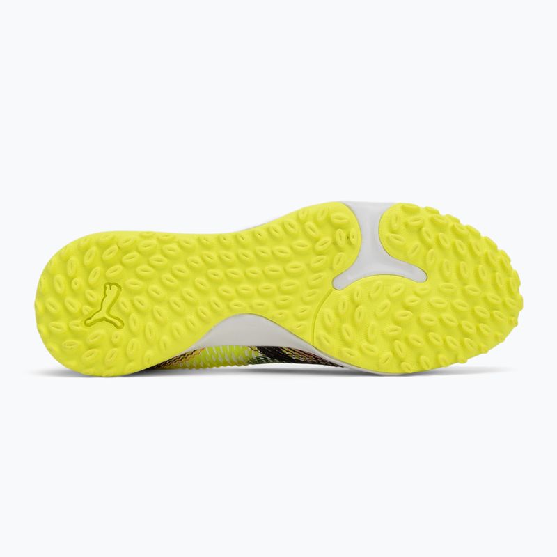 Încălțăminte de fotbal pentru bărbați PUMA Future 8 Match Low TT yellow alert/ puma black/ sun struck 4
