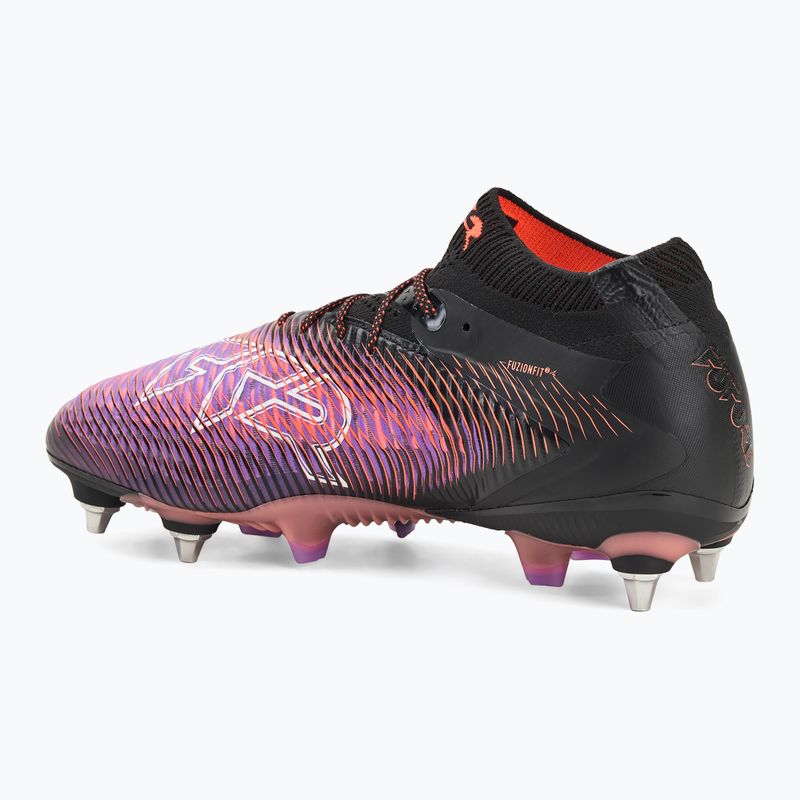 Încălțăminte de fotbal pentru bărbați PUMA Future 8 Ultimate MxSG puma black/puma white/glowing red 3