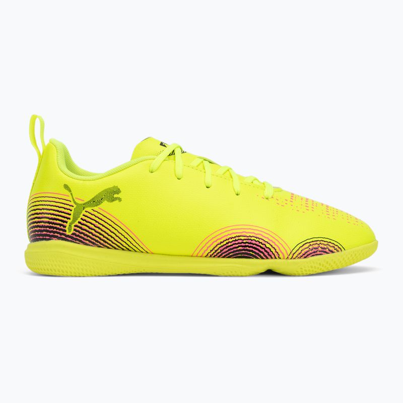 Încălțăminte de fotbal pentru copii  PUMA Future 8 Play It yellow alert/ puma black/ sun struck 2