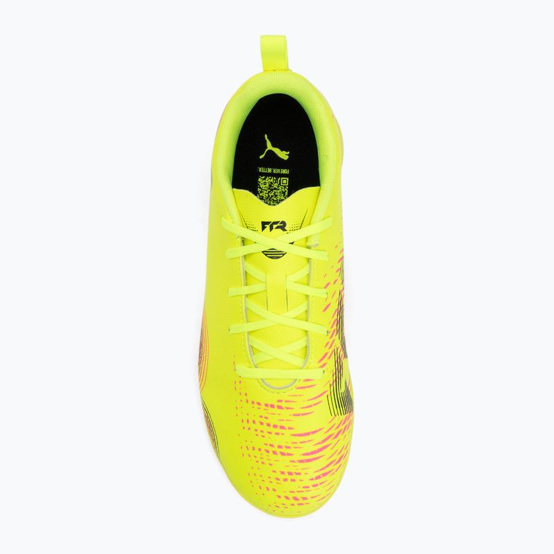 Încălțăminte de fotbal pentru copii  PUMA Future 8 Play It yellow alert/ puma black/ sun struck 5