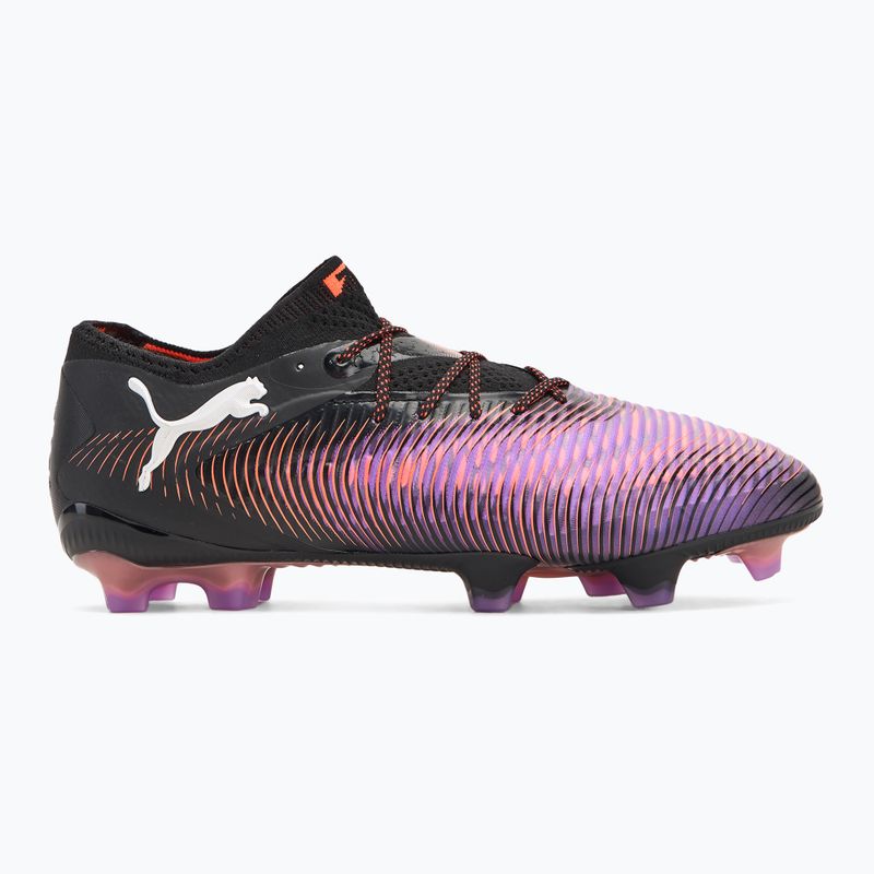 Încălțăminte de fotbal pentru bărbați PUMA Future 8 Ultimate Low FG puma black/puma white/glowing red 2