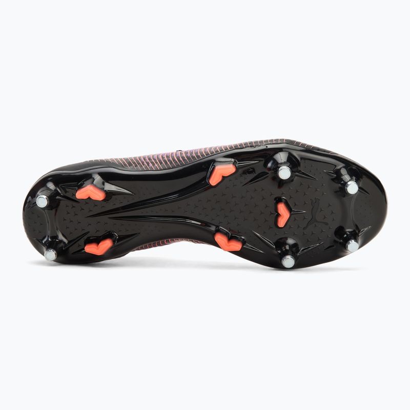 Încălțăminte de fotbal pentru bărbați PUMA Future 8 Pro MxSG puma black/puma white/glowing red 4