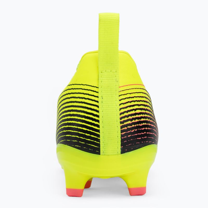 Încălțăminte de fotbal pentru copii PUMA Future 8 Match LL FG/AG yellow alert/ puma black/ sun struck 6