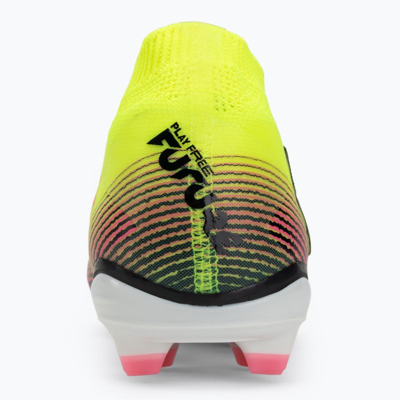 Încălțăminte de fotbal pentru bărbați PUMA Future 8 Pro FG/AG yellow alert/puma black/sun struck 6