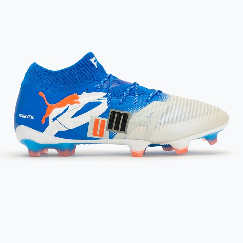 Încălțăminte de fotbal pentru bărbați  PUMA Future 8 Ultimate Forever FG white/ultra blue/feather gray/puma black/glowing red 2