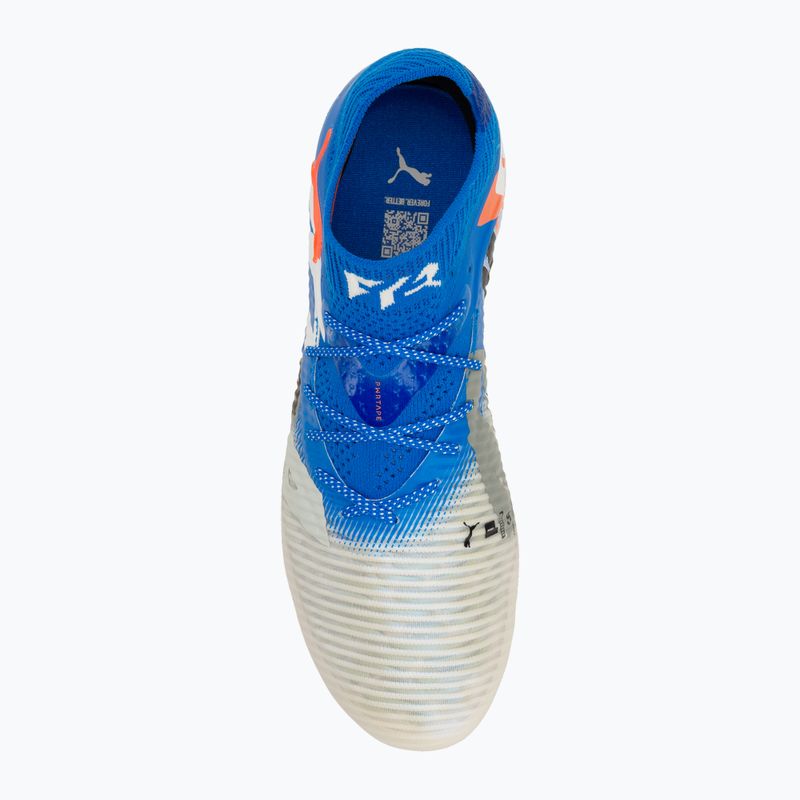 Încălțăminte de fotbal pentru bărbați  PUMA Future 8 Ultimate Forever FG white/ultra blue/feather gray/puma black/glowing red 5