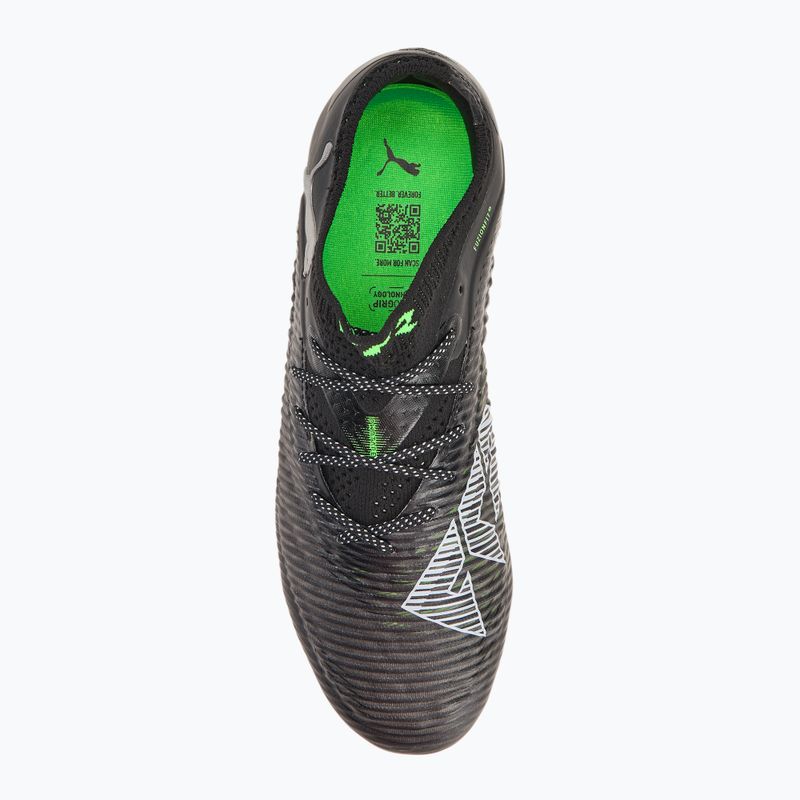 Încălțăminte de fotbal pentru bărbați PUMA Future 8 Ultimate Low FG puma black/cool light gray/fluo green 5